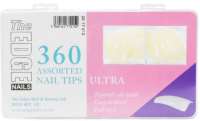 The EDGE Ultra Nail Tips 360 Assorted Boxed