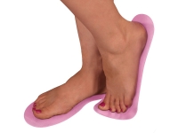 Disposable Pink Foam Sticky Feet (25 pairs)
