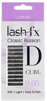 LFX Russian Lashes D Curl Super Fine 0.05 x 13mm