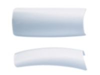 NSI Dura-Tips Nail Tips WHITE Size 3 (50pk)