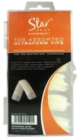 Star Nails Ultraform Tips 100 Assorted