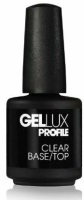 Salon System Gellux Clear Base/Top 15ml