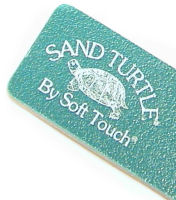 NSI Sand Turtle Files Fine TURQUOISE 50pk
