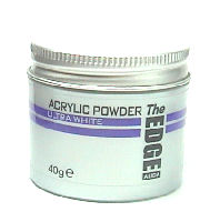 The EDGE Acrylic Powder Ultra White 40g
