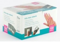 EDGE Foil Nail Wraps with Sponge Wad 100pk