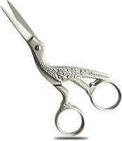 The EDGE Stork Scissors SILVER