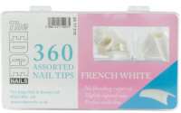 The EDGE French White 360 Assorted Tips Boxed CLEARANCE