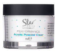 Star Nails Performance Acrylic Powder Clear 40g