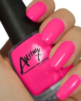 Attitude Fluorescent Pink Polish 15ml
