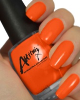 Attitude Fluorescent Orange Polish 15ml