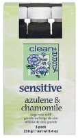 Clean & Easy Sensitive Azulene Large (Leg) Refill 3pk