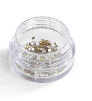 Star Nails Rhinestones Topaz SIZE 150pk