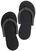 Cuccio Naturale Day Spa Slippers - Black