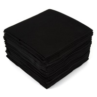 Disposable Towels 40 x 80cm 50pk BLACK