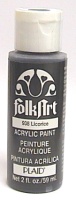Folk Art Acrylic Paint 59ml Licorice Black