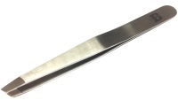 Hive of Beauty Angled Tweezer Deluxe Stainless Steel