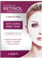 Retinol Anti-Ageing 15 Minute Sheet Masks 5pk