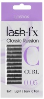 LFX Russian Lashes C Curl Super Fine 0.05 x 12mm
