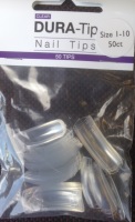 NSI Dura-Tips CLEAR 50 Assorted
