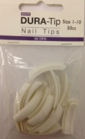 NSI Dura-Tips WHITE 50 Assorted