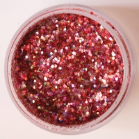 NSI Sparkling Glitter Golden Red 3g (Small)