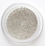 NSI Glass Beads - Silver