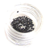 NSI Jet Rhinestones 200pk NEW LOWER PRICE