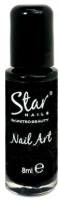 Star Nails Nail Art Striper Black 8ml