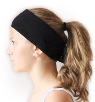 SP Headband with Velcro BLACK