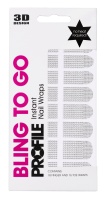 Salon System Bling to Go Nail Wrap Crystal Rocks
