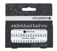 Salon System Short Brown Flare Individual Lashes