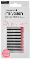 Marvelash Russian 3D Fan Lashes 0.07 ASSORTED Black CLEARANCE