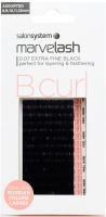 Marvelash B Curl Lashes 0.07 EXTRA Fine ASSORTED Black CLEARANCE
