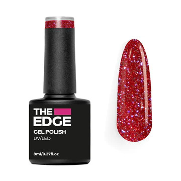 The Edge, The Reflective Red (FX) Gel Polish 8ml