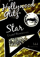 Hollywood Glitz Star Crystal Rhinestones 144 pack 33% OFF