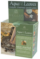 Cuccio Naturale Tuscan Citrus & Herb Aqua Leaves 6pk