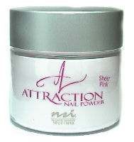 NSI Attraction Sheer Pink 130g Powder