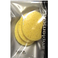 Strictly Professional Yellow Cosmetic Sponges 3pk