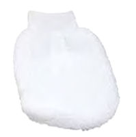 Strictly Professional White Towelling Mitt