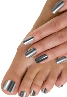 Trendy Wrap Get Nailed Silver/Glass SlipperCLEARANCE